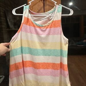 Koolaburra Multicolor Striped Tank Top
